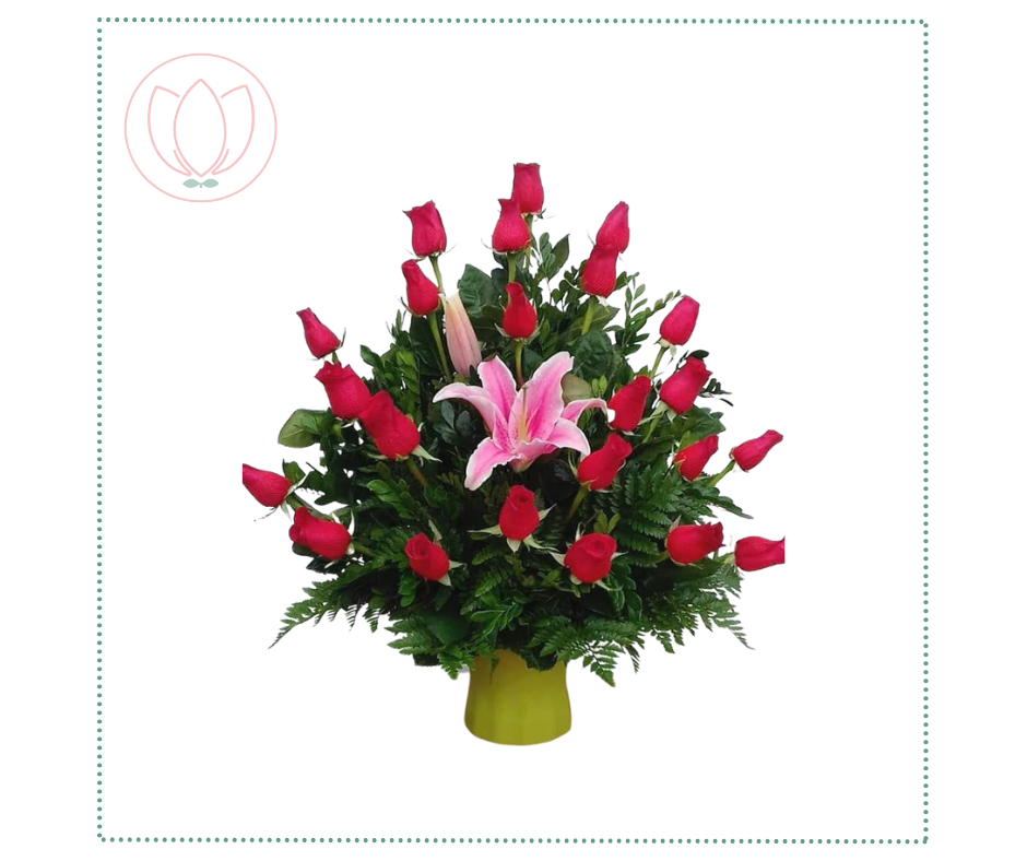 Arreglo 24 rosas