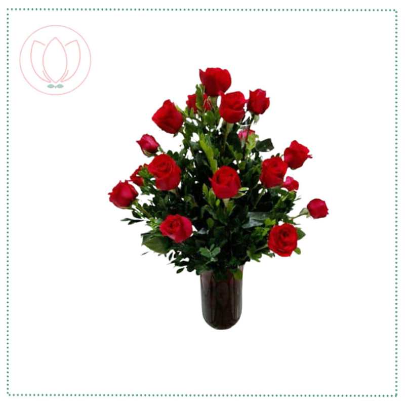 Cerámica con rosas