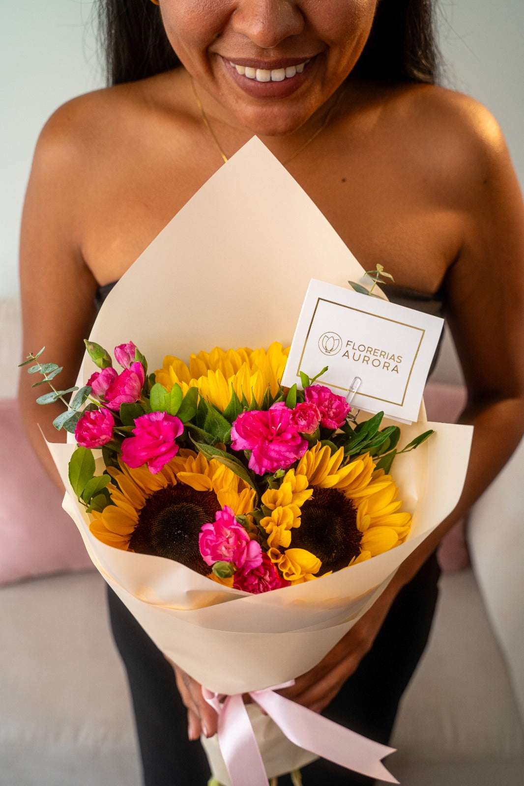 Ramo Girasol Clavel