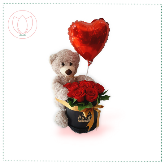 Box de Rosas - Enamorado Aniversario